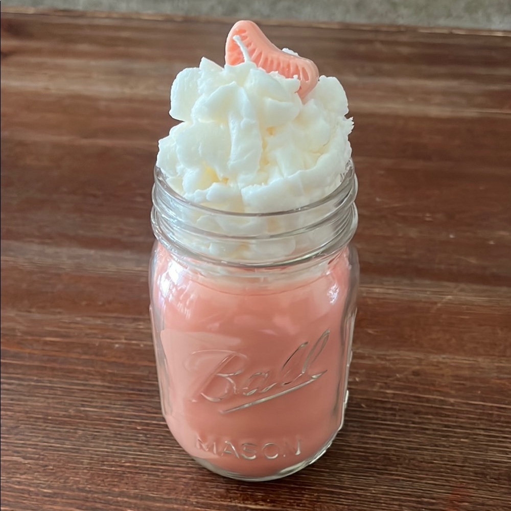 Orange Creamsicle Milkshake Candle